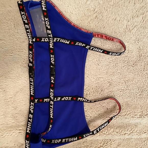 White Fox Bikini Top - as seen on Kourtney K - Picture 6 of 7